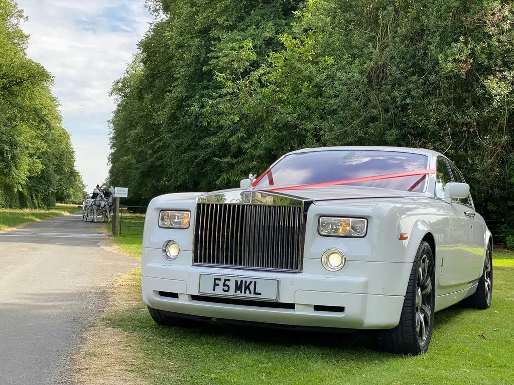 Rolls Royce Phantom White Hire
